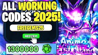 *NEW* ALL WORKING CODES FOR ANIME LAST STAND IN 2025! ROBLOX ANIME LAST STAND CODES