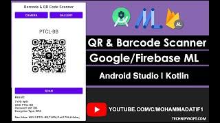 QR and Barcode Scanner | Google ML | Android Studio | Kotlin