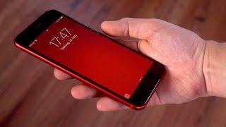 Das neue rote iPhone: Unboxing & Umbau zu schwarzer Front! - felixba