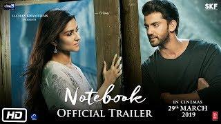 Notebook | Official Trailer | Pranutan Bahl | Zaheer Iqbal | Nitin Kakar | 29th Mar 2019