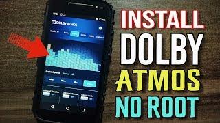 How to Install DOLBY ATMOS in any Android without root | 2017