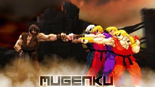 Fury Ken Master vs Super Ken Team! Ken-Verse! Street Fighter MUGEN