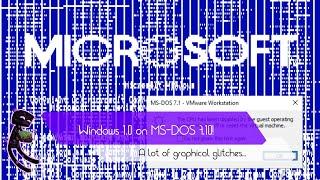 Windows 1.0 on MS-DOS 7.10?