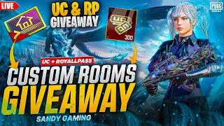 CUSTOM ROOM ONLY CHICKEN DINNER WILL BE GET 325 UC GIVEAWAY