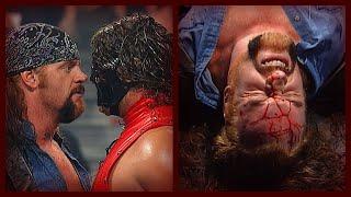 Kane Destroys & Busts Open An Injured Undertaker! 8/17/00