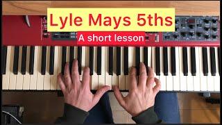 Lyle Mays: Chords Of 5ths