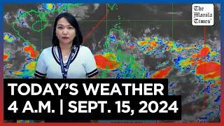 Today's Weather, 4 A.M. | Sept. 15, 2024