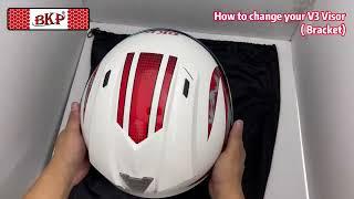 (BKP) Cara Mengganti Visor pada Helm BKP V3 / How to Replace the Visor on a BKP V3 Helmet