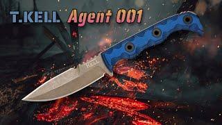 TKELL Agent 001 - Tactical Fixed Blade Supreme! T.Kell/Knifejunkie Collab!