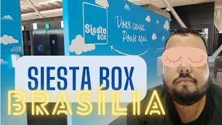 Dormi Dentro do Aeroporto de BRASÍLIA | SIESTA BOX