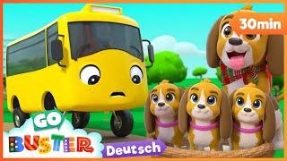 Buster rettet den Welpen | Go Buster Deutsch | Kinderlieder.| Cartoons für Kinder