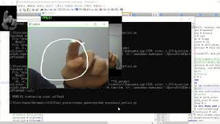 Optical Flow Using  Lucas Kanade for Real-Time  Finger  Tracking(OpenCV)