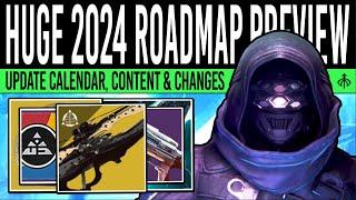 Destiny 2: HUGE 2024 ROADMAP PREVIEW! Exotic Quests, FREE Content, Into The Light, Events & More