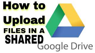 How to Upload and Add Files in a shared Google Drive Folder (Tagalog)