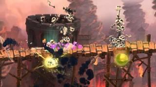 Rayman Legends - Castle Rock Gameplay Footage [EUROPE]