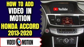 Honda Accord HDMI Port, 2013-2019 Honda Accord Video Interface, Honda Accord Smartphone Mirroring