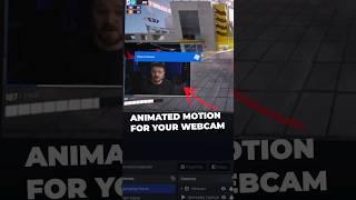 Animate Your Webcam LIVE In OBS - Move Transition Plugin #shorts