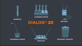 DIALOG® 20 - 2 Channel Wireless Microphone System