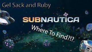 Where to Find Gel Sack and Ruby! Beginner Guide Into Subnautica