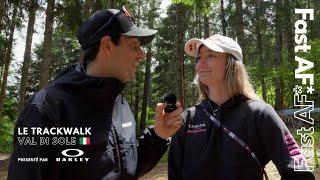 Val di Sole DH World Cup 2024 - Le Trackwalk avec Fast AF*  | ENGLISH SUBS