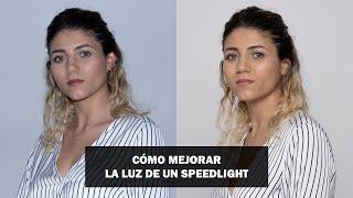 Cómo mejorar la LUZ de un SPEEDLIGHT o FLASH de mano