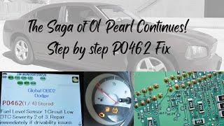 Step by Step 06-10 Dodge Chrysler Instrument Cluster P0462 DIY Fix for Free!