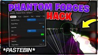 [NO VIRUS] Phantom Forces Script GUI / Hack | Working Aimbot + Inf Credits + Unlock PASTEBIN 2024