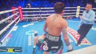 BRUTAL KO ! BAM RODRIGUEZ KNOCKS OUT NEUVARO WITH A VISCIOUS UPPERCUT