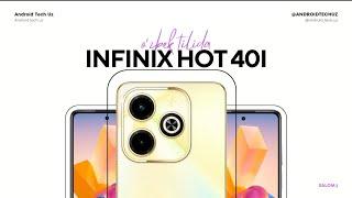 Infinix Hot 40i haqida ma'lumot | O'zbek tilida