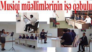 Uşaq musiqi, incəsənət, rəssamlıq, muğam, aşıq məktəb və mərkəzlərinə müəllimlərin işə qəbulu (2023)