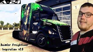 Мод Daimler Freightliner Inspiration v2.0 для ETS 2 и ATS  / 1.46 /  ТЕСТ 1.47