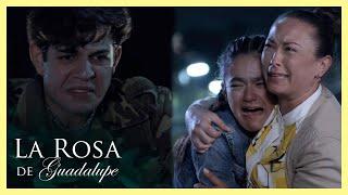Calixta protege a su hija de Manolo y paga las consecuencias | La Rosa de Guadalupe 4/4 | La pes...