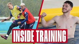 Pool Volleyball, Worldie Saves, Foden's Backheel & Recovery  Inside Training | England