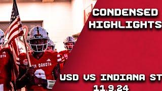 Football vs Indiana State Highlights