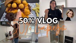 50% VLOG 50% VÍDEO DE LIMPIEZA de Casa || CAMBIO DE LOOK? Si o No?️