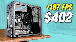 I Build Surprisingly Good $400 Gaming PC (New Parts Only)