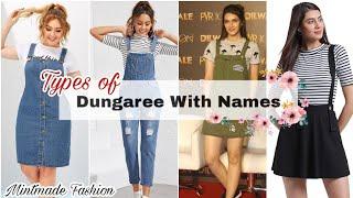 Types Of Dungaree With Names 2022,Dungree names For Girls