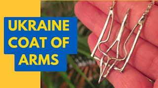 Making A Trident Ukraine Coat Of Arms Soft Soldered