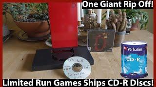 Limited Run Games Sells Burnt CD-R Games! LRG and the D 3DO Disaster