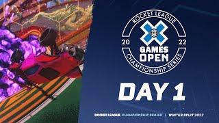 X Games Open | Group Stage & Lower Round 1 | Day 1