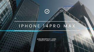 Iphone 14 Pro max | Cinematic video with anamorphic lens | London