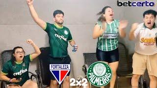 REACT ( REAÇÕES ) FORTALEZA X PALMEIRAS ! OS MELHORES MOMENTOS!