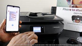 HP ENVY PHOTO 7830 HOW TO SCAN YOUR DOCUMENT, PRINT AND SHARE TO DIGITAL PLATFORMS  VIA HP SMART APP