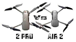 MAVIC AIR 2 vs MAVIC 2 PRO comparison - BEST DRONE you should buy