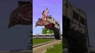 funny VFX train video # green screen train # VFX green screen train short video # green screen alien