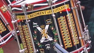 Lowland and Highland Bands of the Royal Regiment of Scotland Vlaggenparade Nijmegen 2024