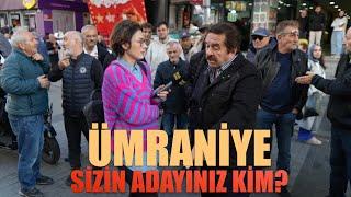 Gönlünüzdeki Cumhurbaşkanı adayı kim? | ÜMRANİYE | Sokak Röportajları