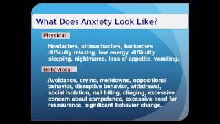 What Does Anxiety Look Like? By Dr. Dan Peters, Summit Center