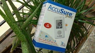 BEST Glucose Monitor - Accu Sure Gold UNBOXING / Quick REVIEW | Indian Consumer