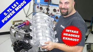 HOW TO: 5.7L LS1 POWER MODS HOW TO MAKE MORE POWER WITH YOUR 5.7L LS1. LONG TUBES VS STOCK EXHAUST